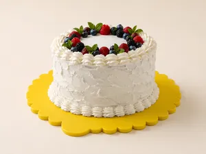 Scalloped Cake Base - 16, 20 & 25 cm