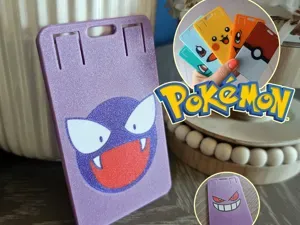 Gastly Pokémon ID Card/Badge holder Standard Size