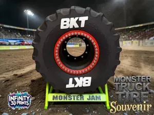 AMS- MONSTER TRUCK TIRE - MONSTER JAM SOUVENIR