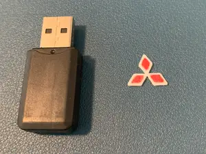 三菱车标 The Mitsubishi logo