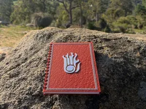Skyrim Spelltome: Destruction - A5 Notebook cover