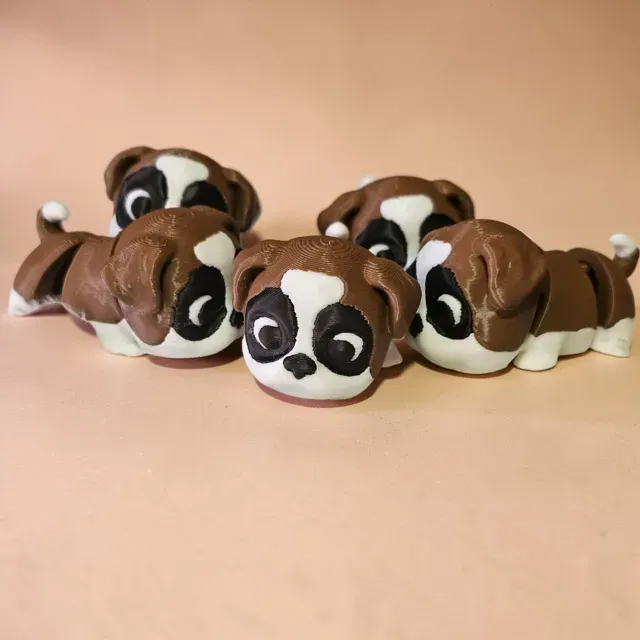 cachorro san bernardo mini articulado MegaLab3D — Image 6 of 9
