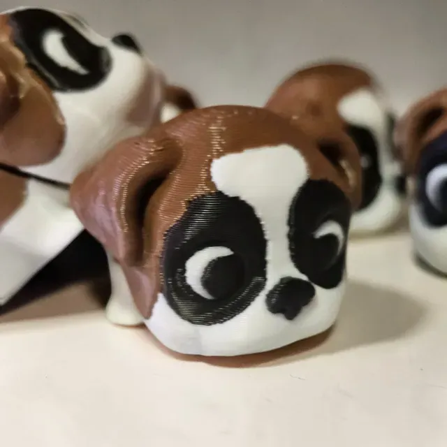 cachorro san bernardo mini articulado MegaLab3D — Image 8 of 9