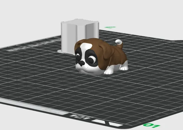cachorro san bernardo mini articulado MegaLab3D — Image 9 of 9