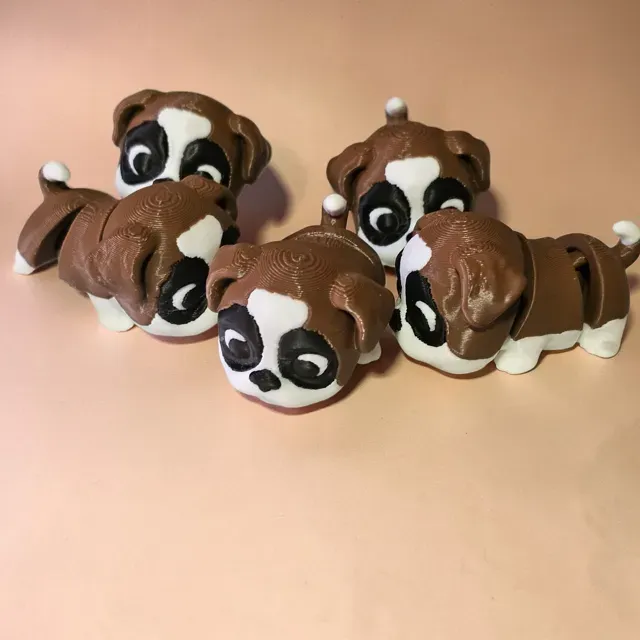 cachorro san bernardo mini articulado MegaLab3D — Image 7 of 9