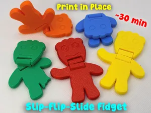 Sour Patch Kids Slider + Flip Fidget (~30 mins)