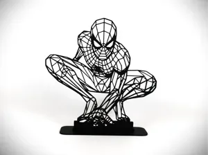 Geometric Low Poly Spider-Man