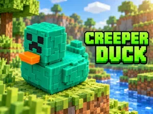 Minecraft Creeper Duck