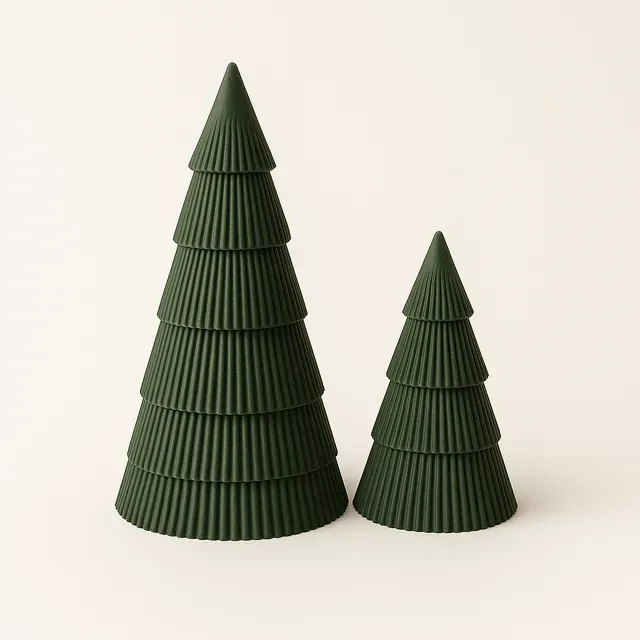 Modern Christmas Trees Japandi Style — Image 2 of 3