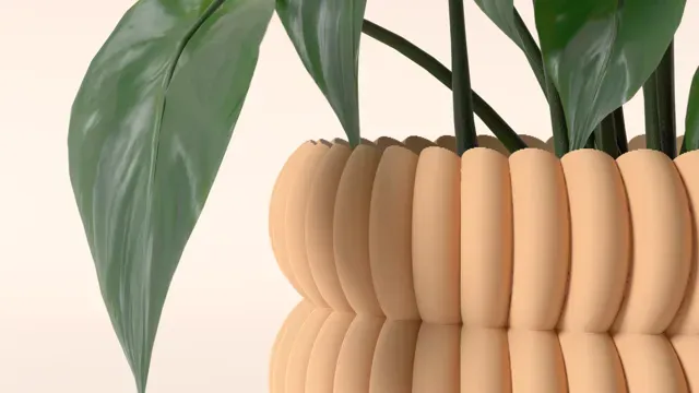 easy to print plant pot. Ribbed disk style planter — Фото 4 из 11