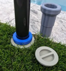 Pool Umbrella Stabilizer Sleeve Reducer Adapter