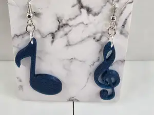Music Note Earrings