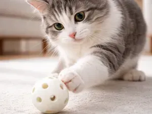 Cat Sensory Ball Toy - Cat Sensory Play Ball