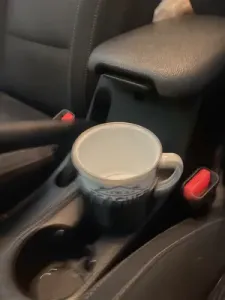 Car Cup Holder expander for 3,5 Inch water bottles & Mugs (750ML / 26oz)