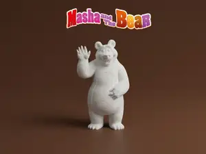 The Bear Character – Masha and the Bear