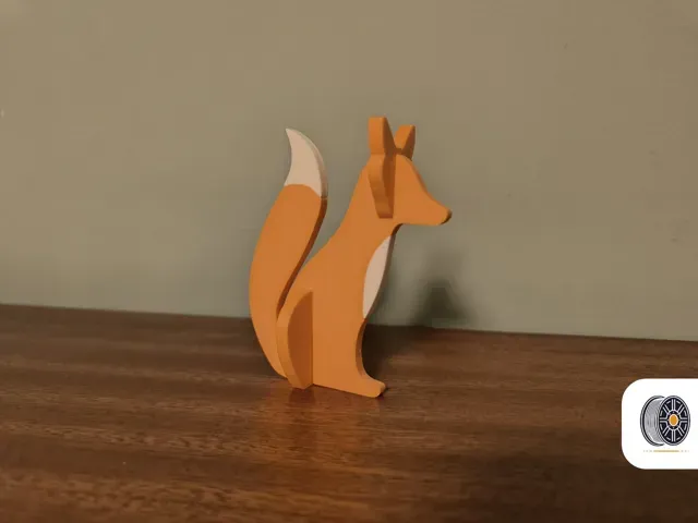 Cute Fox Kit Card | AMS Ready, two sizes — Фото 7 из 8