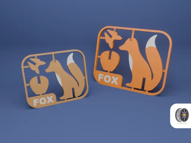 Cute Fox Kit Card | AMS Ready, two sizes — Фото 2 из 8