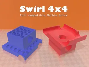 The Swirl 4x4 - Hubelino compatible