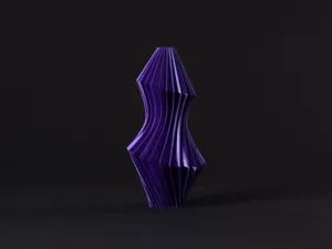 Modern Sculptural Vase (vase mode)