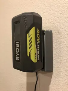 Ryobi 40 Volt Charger Wall Mount