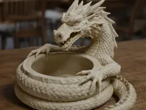 contenitore porta oggetti dragon