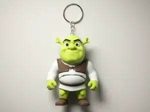 Flexi Shrek Keyring