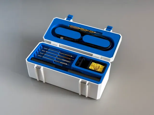 T90B Soldering Iron Rugged Case – Extended Version