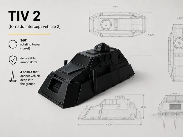 TIV 2 Deployable / Tornado Intercept Vehicle  2