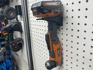 Ridgid 18V 3/8 in Right Angle Drill Pegboard Mount