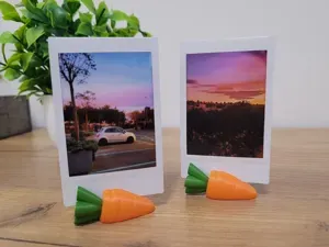 Photo Stand Carrot Easter