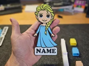Elsa Frozen 2 - tu nombre