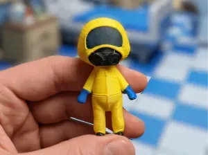 Hazmat Suit NPC Roblox Game Animal Hospital 3D