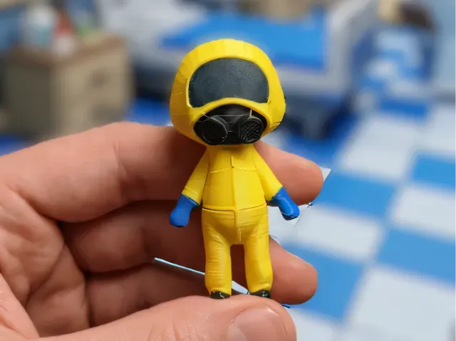 Hazmat Suit NPC Roblox Game Animal Hospital 3D