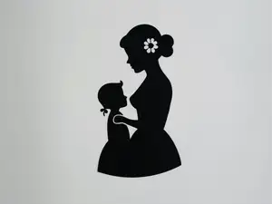Happy mother - wall art