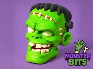 Articulated Frankenstein Head | Monster Bits
