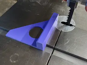 Miter Jig 90 degree for Ridgid Bandsaw slot, L&R