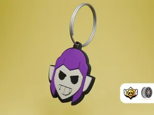Mortis | Brawl Stars Keychain Series