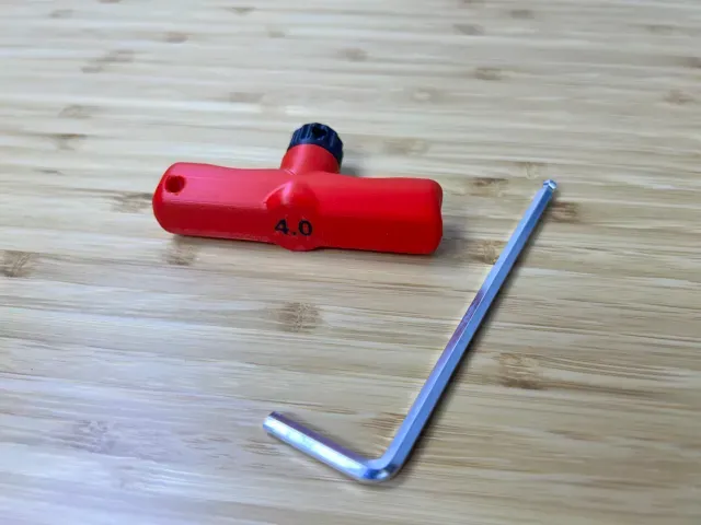 Allen key handles - Print in Place ( Metric ) — Image 4 of 6
