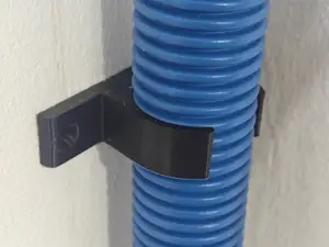 Corrugated Pipe Wall Mount DN38 Optimized 