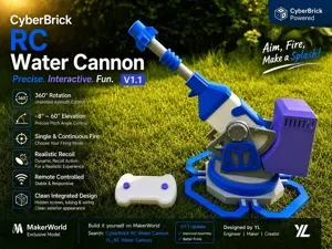 CyberBrick RC water cannon | YL_RC water cannon