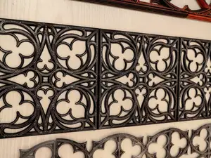 Gothic Tracery Wall Panels – Decorative Tile Set