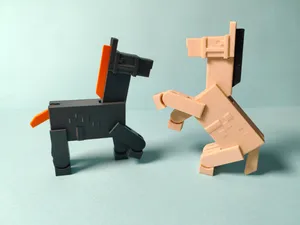 可活动造型马(我的世界Minecraft)