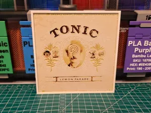Tonic "Lemon Parade" Album - Hueforge Art