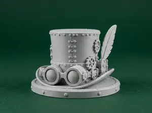 Steampunk Top Hat Model