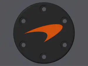 McLaren centre cap for Logitech G29/G920/G923