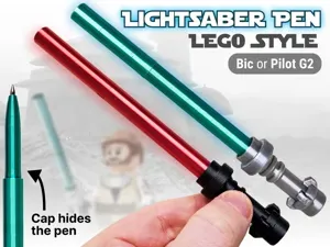 Legos-style Lightsaber Pen