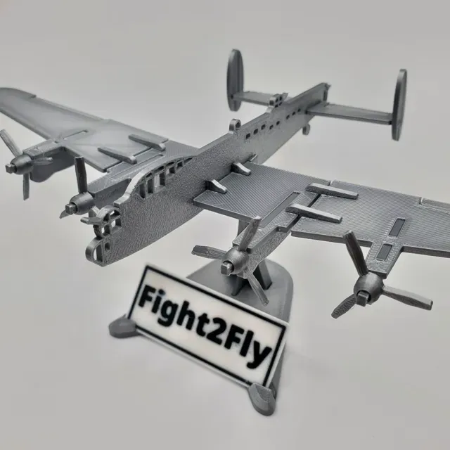 Avro Lancaster RAF WWII Bomber Model Plane Kit — Фото 8 из 9