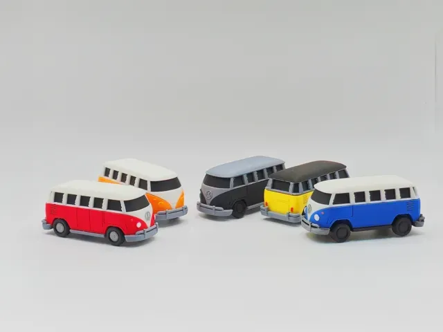 [Scale 64] VW Bus_Adjustable Suspension_Model Kit