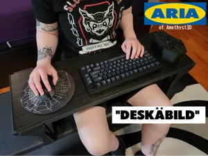 "DESKÄBILD" Lap Desk (IKEA hack)