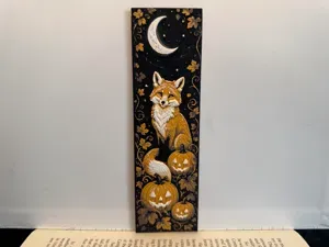 Halloween Fox - Bookmark